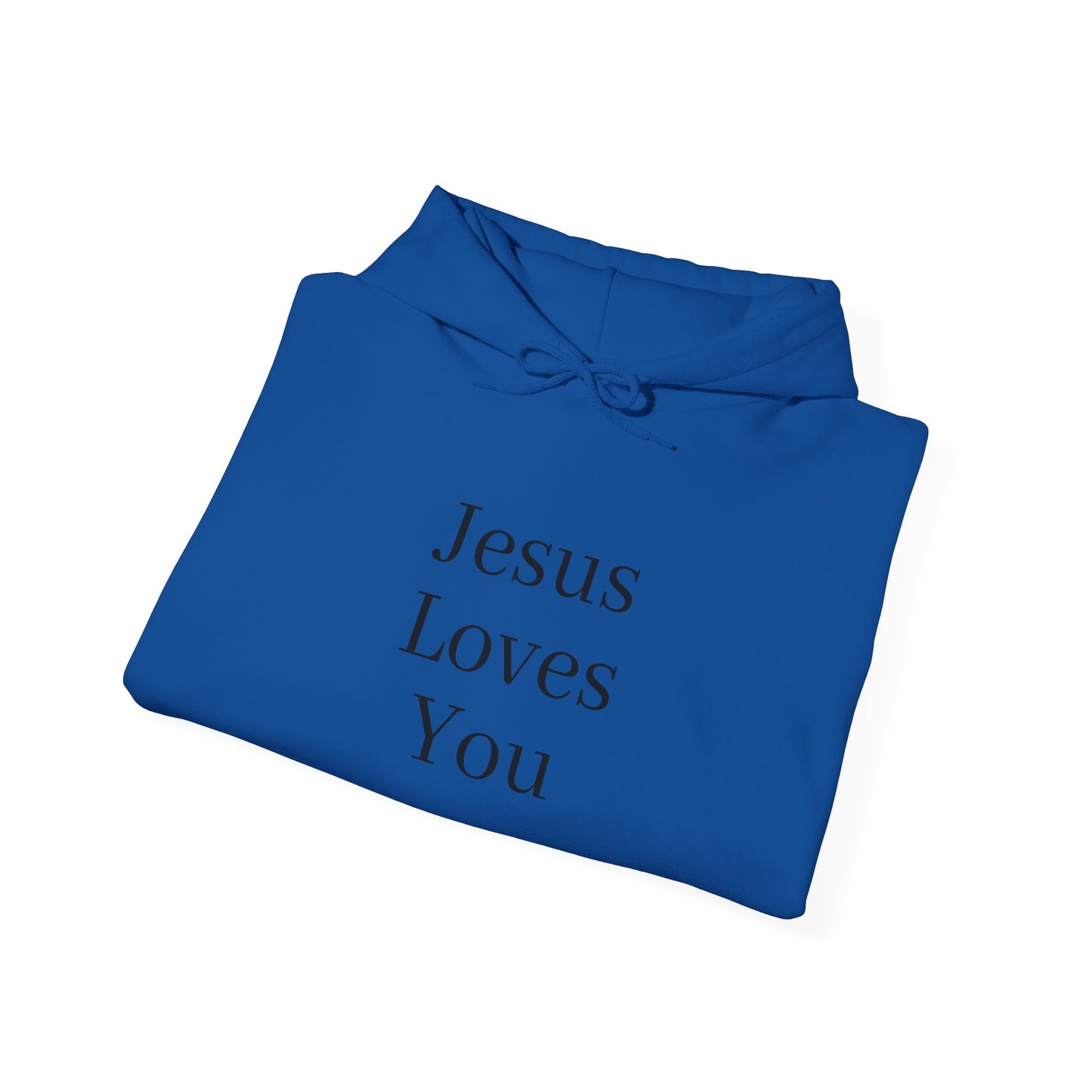 Jesus Loves You Unisex Hoodie, Inspirational Sweatshirt, Christian Gift, Cozy Layer, Casual Fashion, Faith Apparel